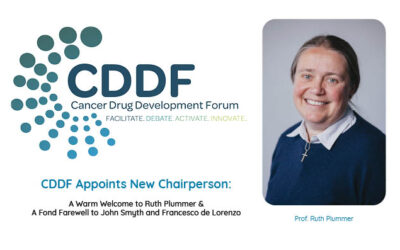 CDDF Appoints New Chairperson: A Warm Welcome to Ruth Plummer in this Role & a Fond Farewell to John Smyth and Francesco De Lorenzo