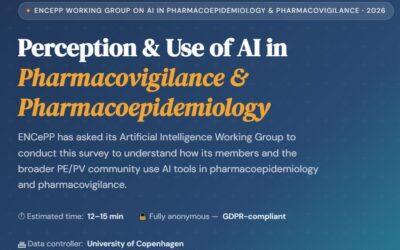 [🔔 📊 Participate in the ENCePP Survey on AI in Pharmacoepidemiology & Pharmacovigilance]